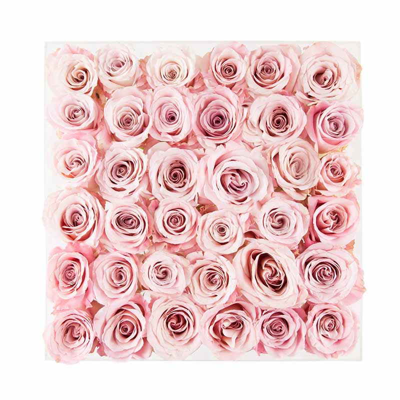 Wholesale acrylic flower box, acrylic rose box supplier