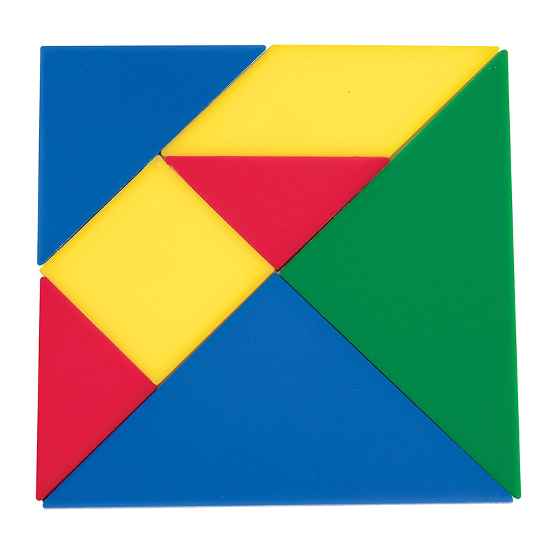 Custom acrylic tangram, acrylic toy for children and adults