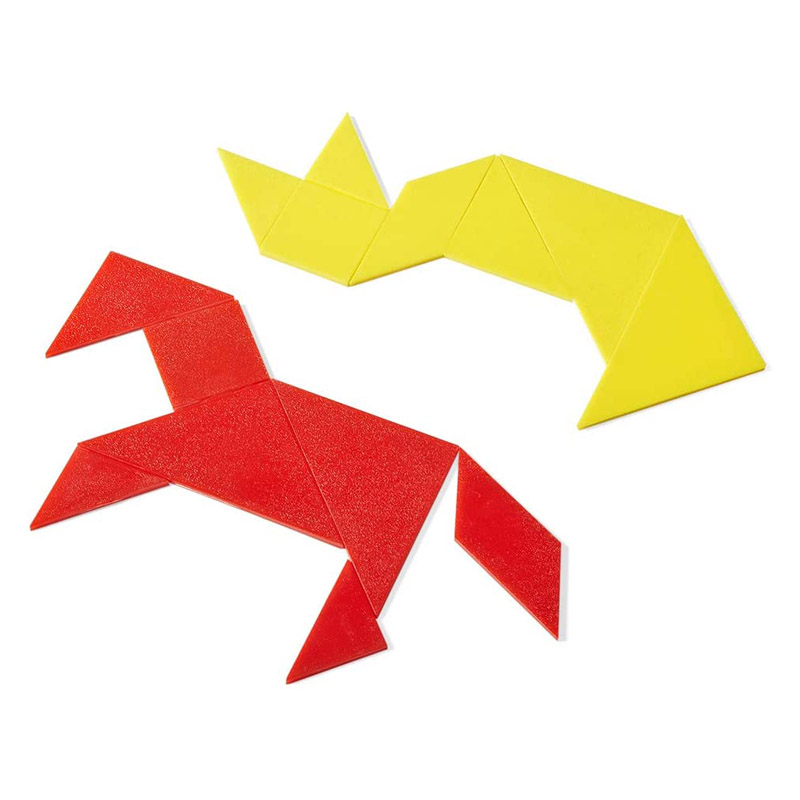 Custom acrylic tangram, acrylic toy for children and adults