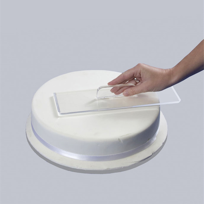 Wholesale acrylic cake smoother, acrylic cake scraper factory