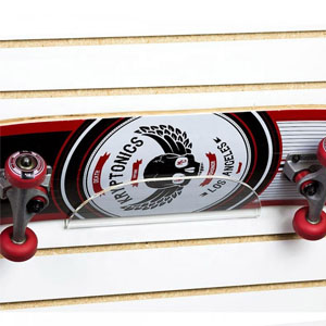 Acrylic skateboard rack, acrylic skateboard display