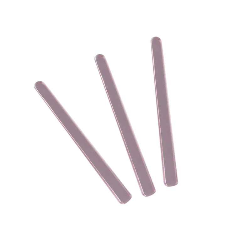 Wholesale rose gold acrylic popsicle sticks, acrylic ice cream sticks