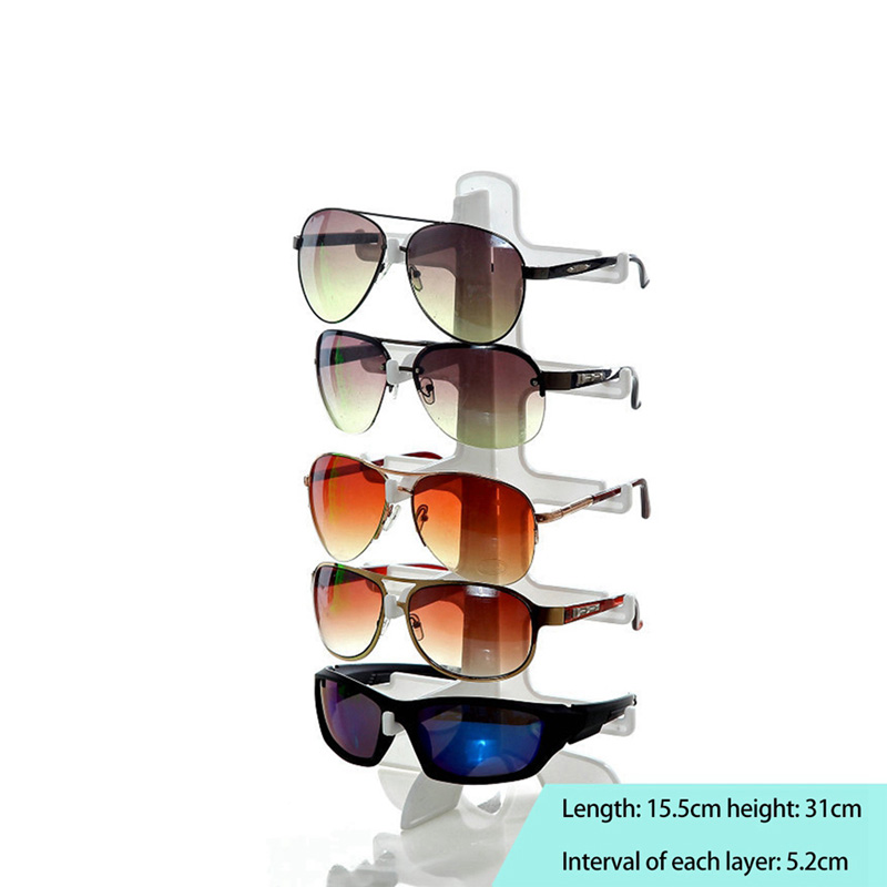 Acrylic eyeglass display stand, detachable acrylic stand for glasses