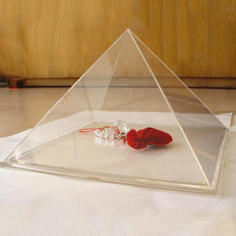 Wholesale acrylic jewelry display box, pyramid shape acrylic watch display