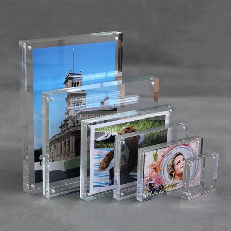 4x6 Acrylic Magnet Frame Company, Supply 4'' Acrylic Photo Frame