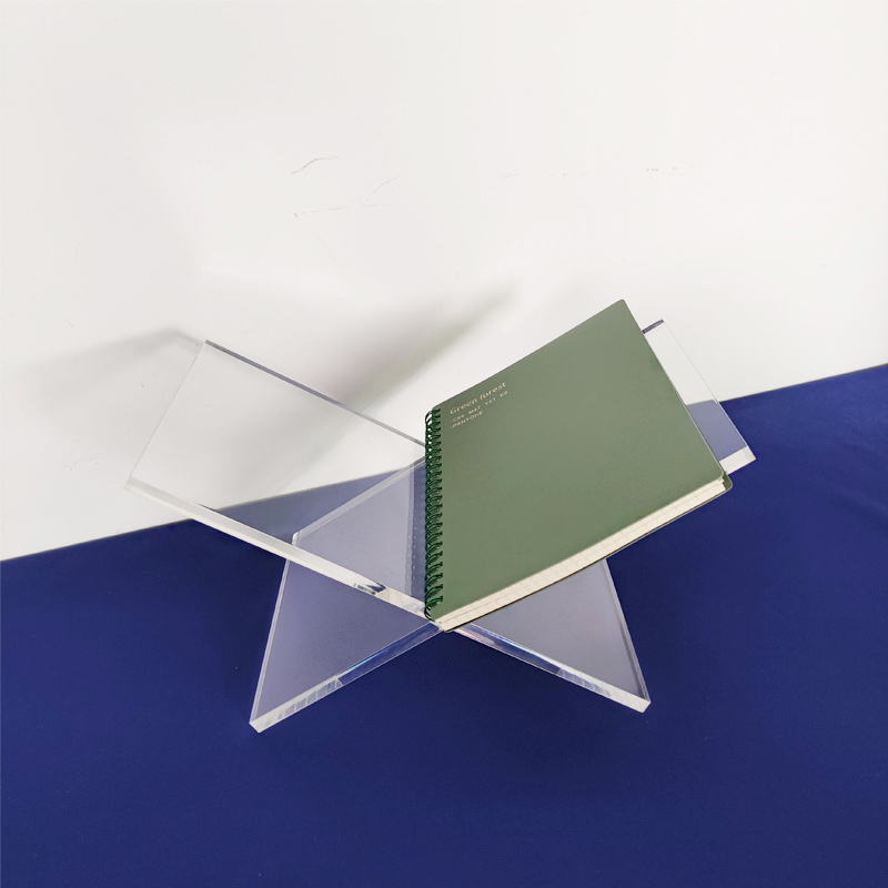 Detachable acrylic book stand, acrylic book holder factory