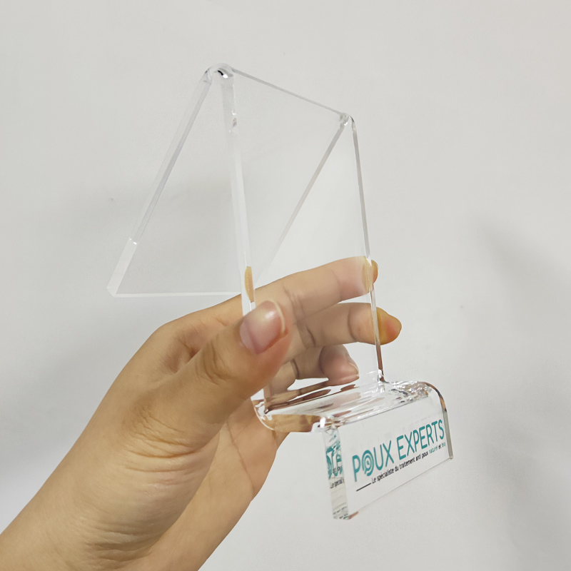 Modern acrylic phone stand, countertop perspex cell phone holder