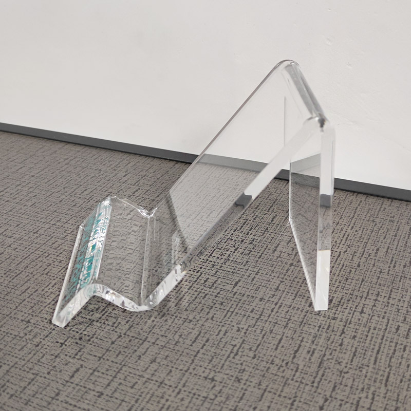 Modern acrylic phone stand, countertop perspex cell phone holder