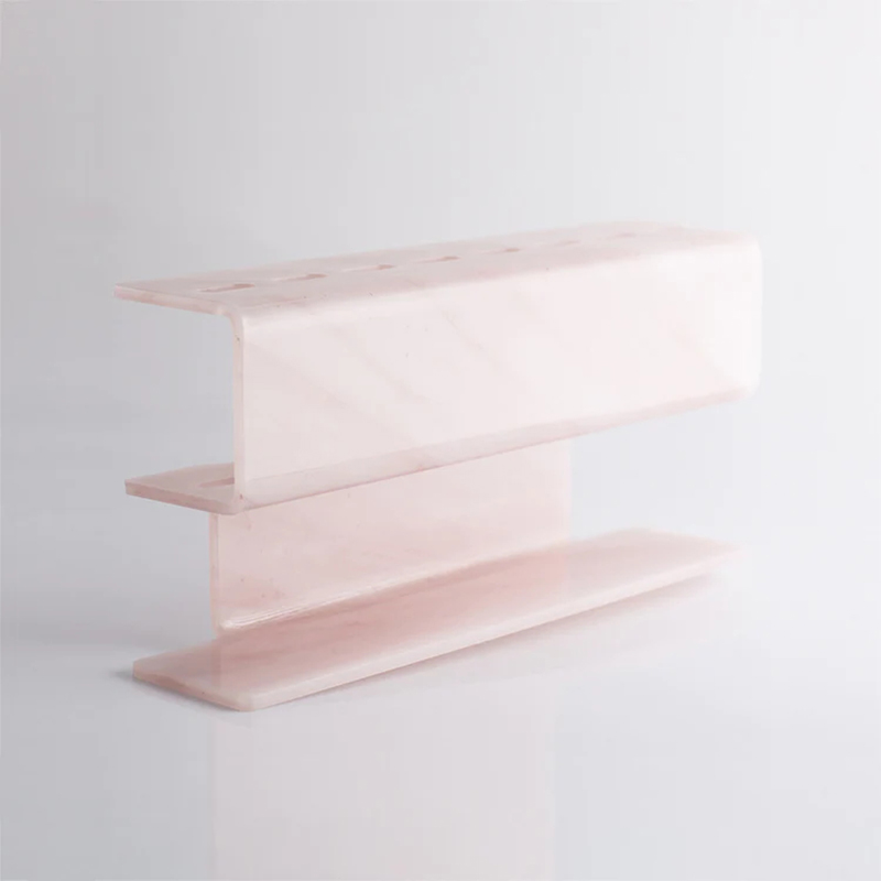 Pink acrylic tweezers stand, wholesale acrylic tweezers holder
