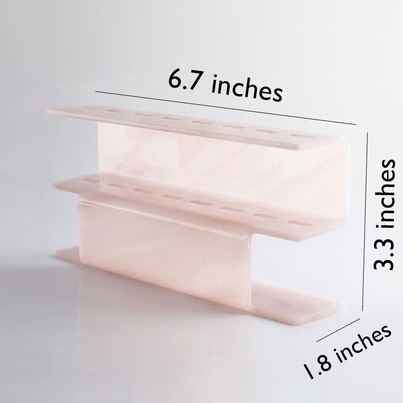 Pink acrylic tweezers stand, wholesale acrylic tweezers holder