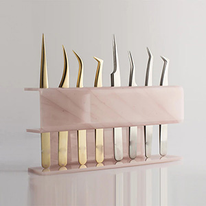 pink acrylic tweezers stand, wholesale acrylic tweezers holder