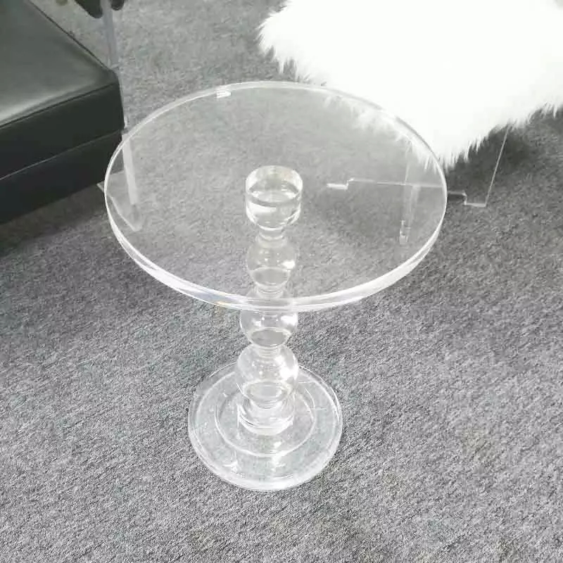 Crystal clear acrylic coffee table, plexiglass end table supplier