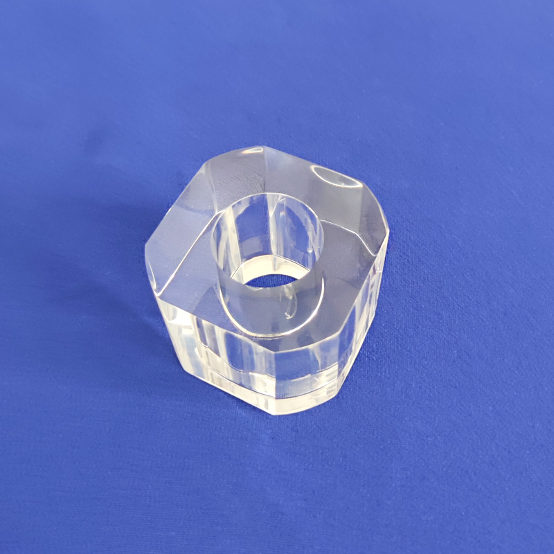 Crystal clear acrylic napkin ring, custom plexiglass napkin ring