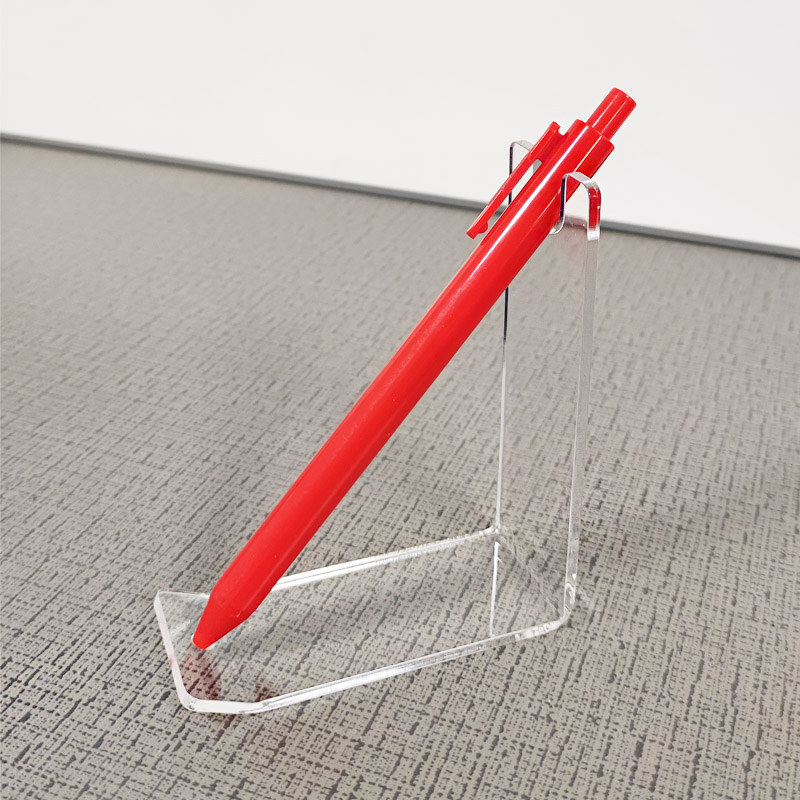 Single acrylic pen stand, premium lucite pen display
