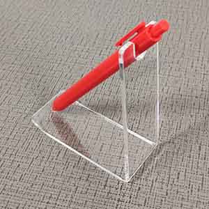 single acrylic pen stand, premium lucite pen display