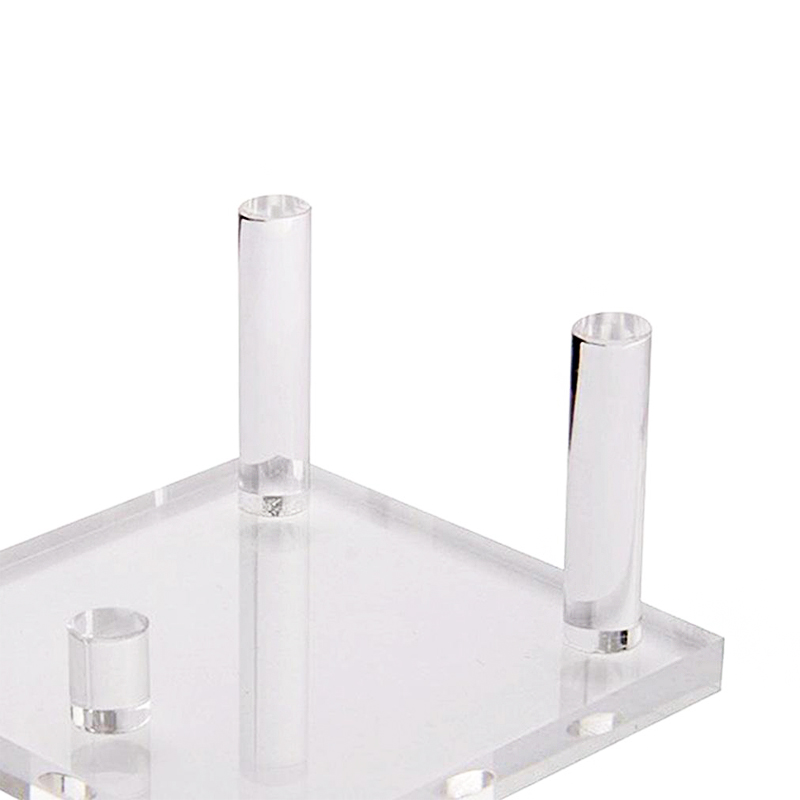 Clear acrylic tile display, perspex tiles display stand