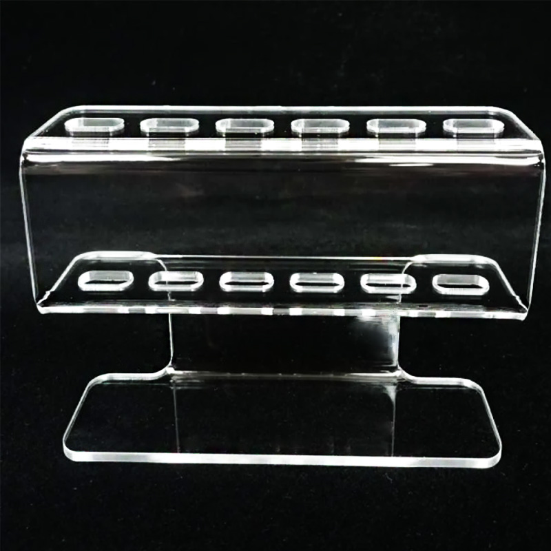 Clear acrylic tweezer display stand, luicte tweezers holder supplier