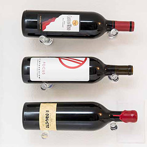 wall acrylic wine rack, wholesale acrylic wine bottle stand 