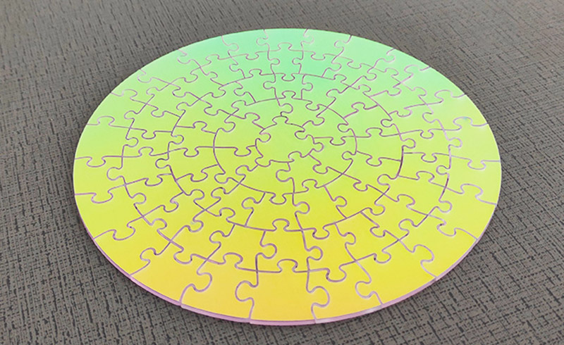 iridescent acrylic puzzle supplier
