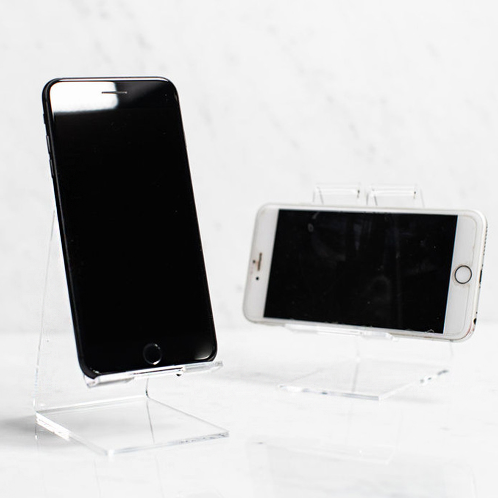 Acrylic phone stand factory, wholesale lucite cell phone display stand