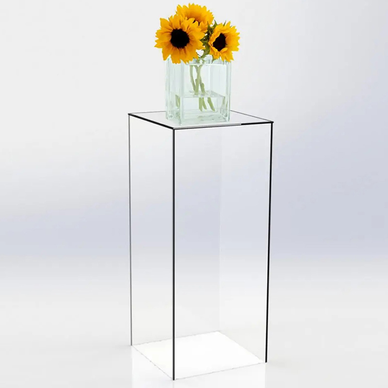 Wholesale acrylic plinth stand, perspex display plinth supplier