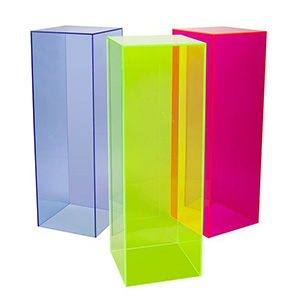 wholesale acrylic plinth stand, perspex display plinth supplier