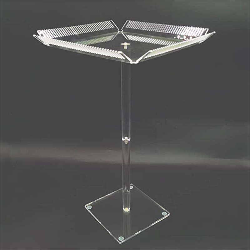 Wholesale acrylic wig stand, clear lucite wig rack supplier