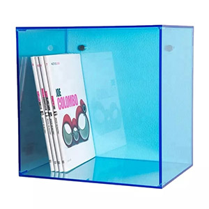 custom wall acrylic cube, acrylic cube shelf supplier
