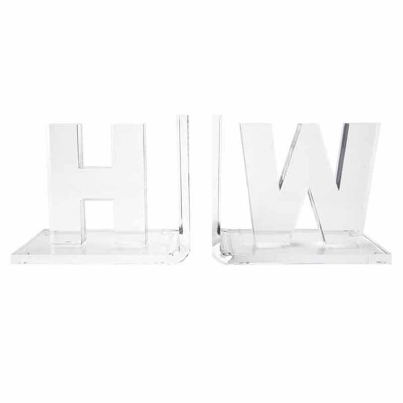 Wholesale acrylic bookends, acrylic bookends supplier