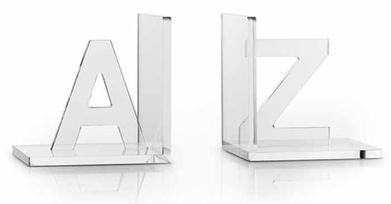 wholesale acrylic bookends