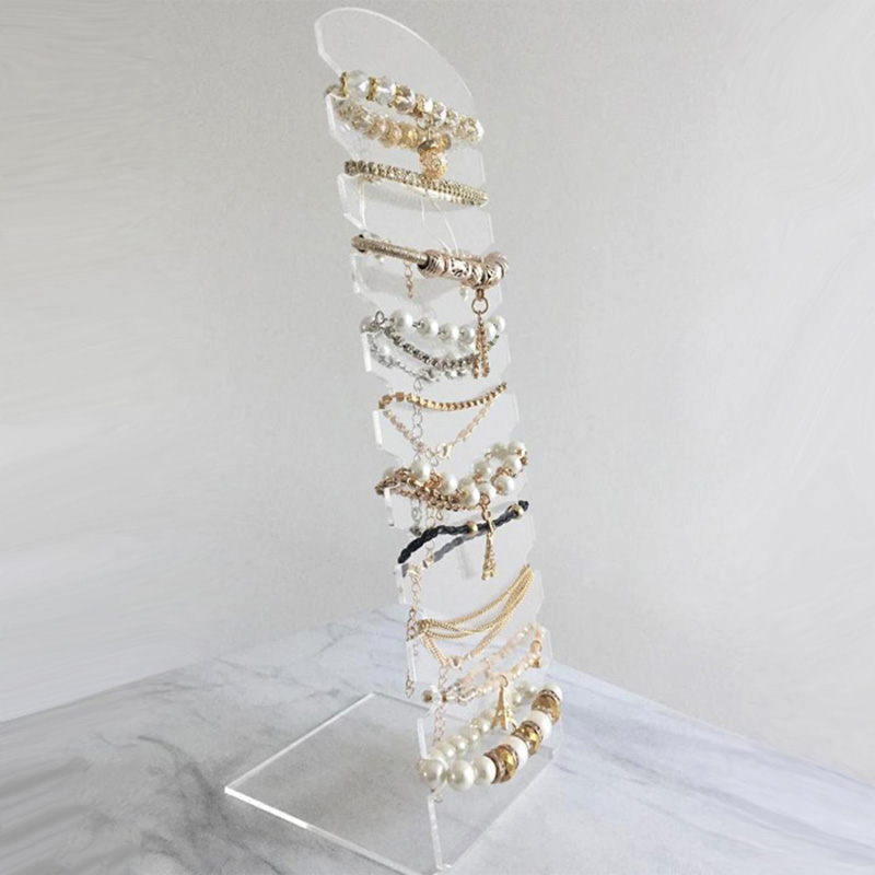 Wholesale necklace display stand, acrylic jewelry display supplier