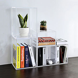 wholesale acrylic stackable cubes, custom acrylic organize box