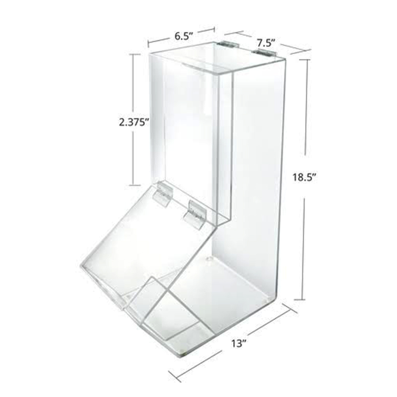 Acrylic sweets box factory, supply perspex candy dispenser