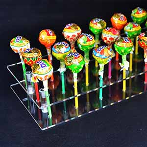 acrylic lollipop holder factory, custom lucite cake pop stand