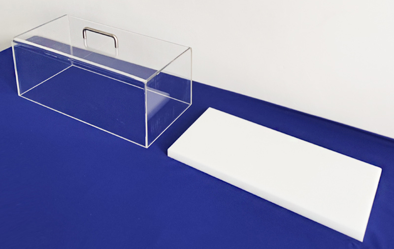 supply acrylic cake stand with cover