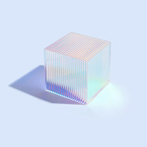 iridescent acrylic cube factory, exquisite plexiglass cubes supplier