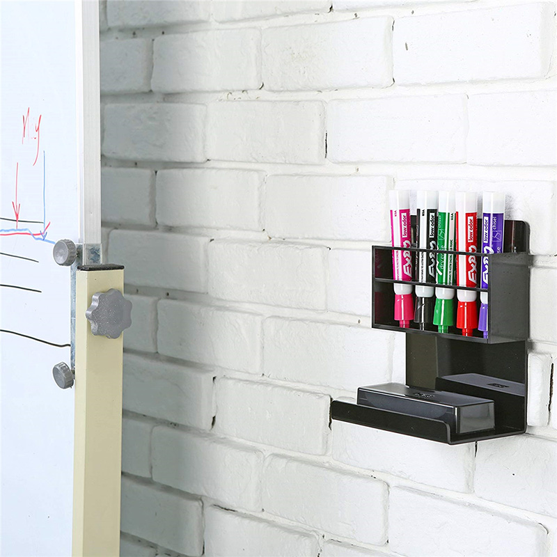 Wallmount acrylic marker rack, lucite marker holder supplier