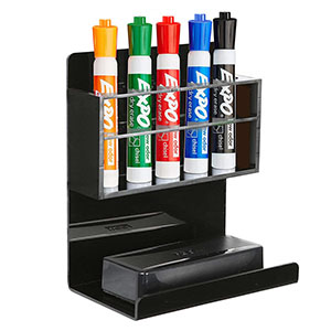 wallmount acrylic marker rack, lucite marker holder supplier