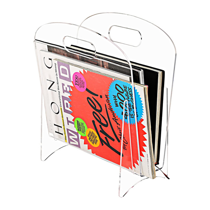Wholesale acrylic magazine rack, supply modern acrylic magazine holder