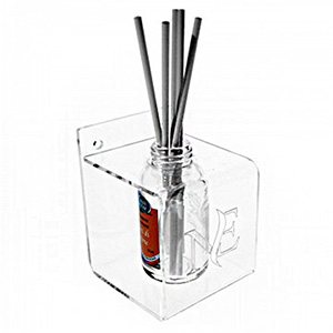 wallmount acrylic perfume display factory, custom acrylic perfume display