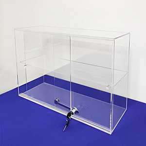 wholesale acrylic cabinet, sliding door perspex box