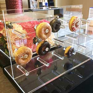 wholesale acrylic donuts holder, acrylic donuts rack factory
