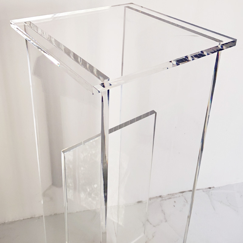 Supply acrylic podium, acrylic pedestal manufacturer