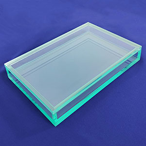 glass green acrylic box, custom acrylic keepsake box