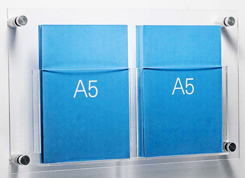 supply wall acrylic brochure holder