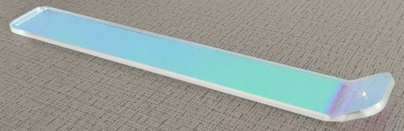 iridescent acrylic incense holder