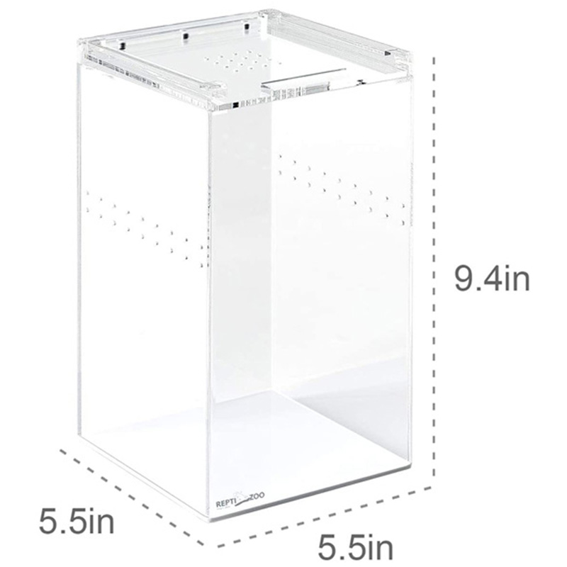 Wholesale acrylic reptile box, plexiglass pet case supplier