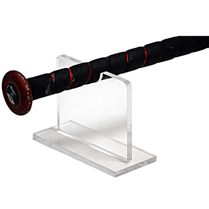 Countertop acrylic bat rack, custom acrylic bat stand