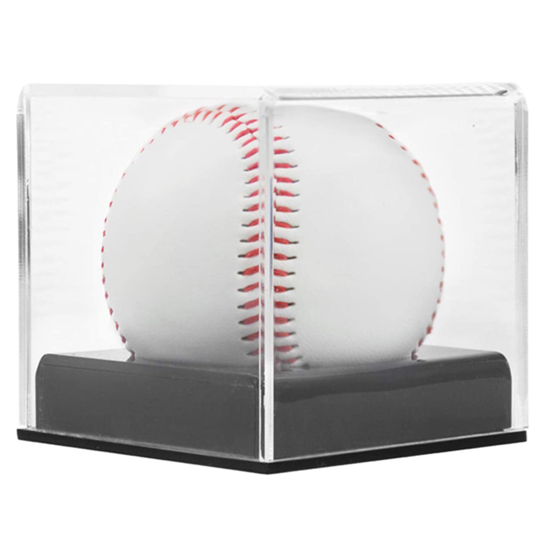 Single acrylic baseball case supplier, china lucite baseball display