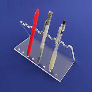 wholesale acrylic pen rack, custom perspex pen holder